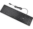 Клавиатура Filum FL-KB30-BK USB 104 кл., проводная, низкопрофильная, мембранная, LED, черная, с подсветкой 3 уровня, круглые клавиши, Windows XP/Vista 00-01253184 2