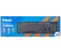 Клавиатура Filum FL-KB30-BK USB 104 кл., проводная, низкопрофильная, мембранная, LED, черная, с подсветкой 3 уровня, круглые клавиши, Windows XP/Vista 00-01253184 14
