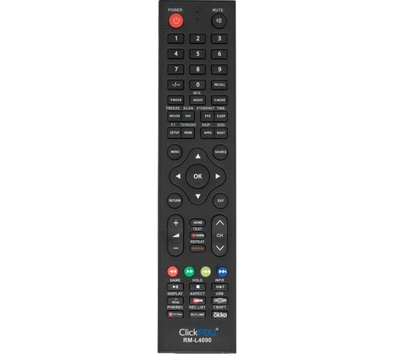 Универсальный пульт clickpdu RM-L4090 HOD2183