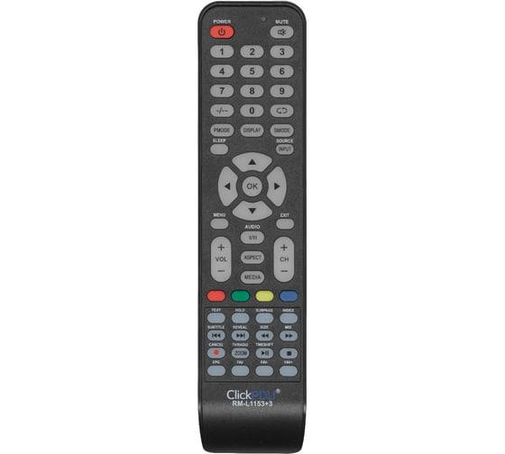 Универсальный пульт clickpdu RM-L1153+3 HOD1653
