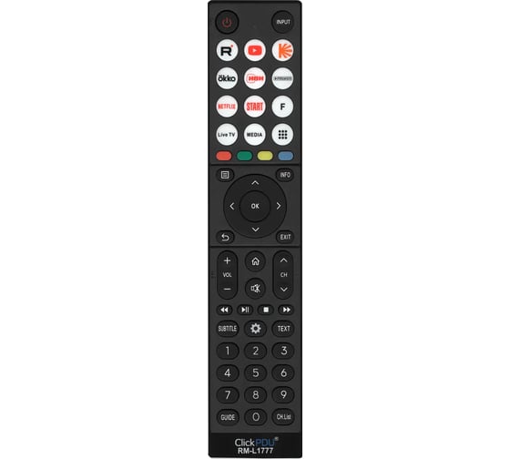 Универсальный пульт clickpdu RM-L1777 HOD1596
