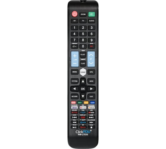 Универсальный пульт clickpdu RM-L7535 HOD2158
