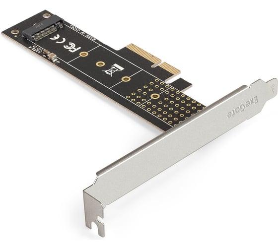 Переходник ExeGate EXE-570 M.2 M key - PCI-E x4 для установки SSD 2230/2242/2260/2280/22110 M.2 M key в слот PCI-E x4 300629