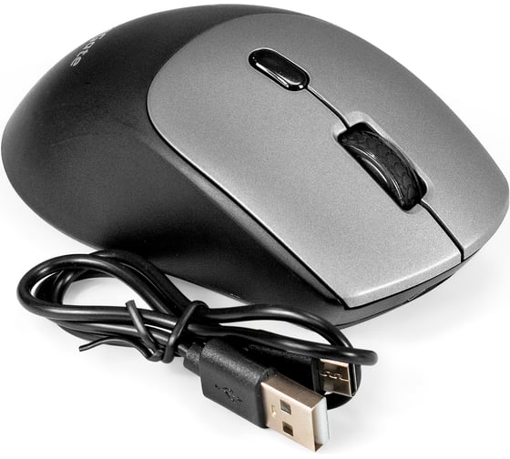 Беспроводная мышь ExeGate Professional Standard BT-070 радиоканал 2,4 ГГц+Bluetooth5.2, оптическая, 1600dpi, 6D, 6 кнопок и колесо прокрутки, 500mah аккумулятор 298897