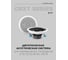 Потолочная двухполосная встраиваемая акустическая система CVGaudio Crx8t 100v line НФ-00000313 2