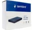 Внешний корпус Gembird 2.5", чёрный, USB Type-c, SATA, пластик, EE2-U31S-2 4