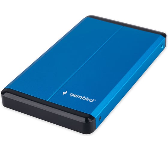 Внешний корпус Gembird 2.5", синий, USB 3.0, SATA, металл, EE2-U3S-2-B