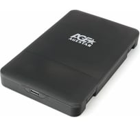 Внешний корпус AgeStar USB 3.0 2.5" SATAIII HDD/SSD, USB 3.0, пласт, черн, безвинт, 3UBCP3C (BLACK)