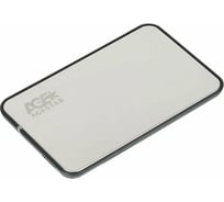 Внешний корпус AgeStar USB 3.0 2.5" SATAIII, алюминий+пластик, серебро, 3UB2A8J-6G (SILVER)
