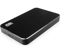 Внешний корпус AgeStar USB 3.0 2.5" SATA, алюминий+пластик, черный, 3UB2A18 (BLACK)