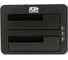 Докстанция AgeStar USB 3.0 2x2,5"/3,5" SATAIII, clone, пластик+алюминий, черная, 3UBT8 (BLACK) 3