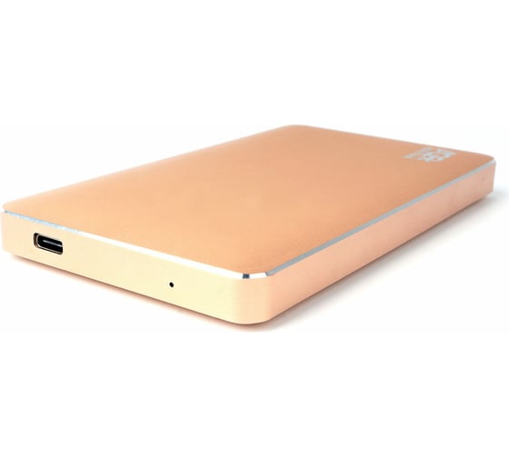 Внешний корпус AgeStar USB 3.1 2,5" SATA, Type-C, алюминий, золотой, 31UB2A16C (GOLD)