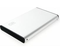 Внешний корпус AgeStar USB 3.0 2.5" SATAIII, алюминий, серебро, 3UB2O9-6G (SILVER) 3UB2O9-6G-SV