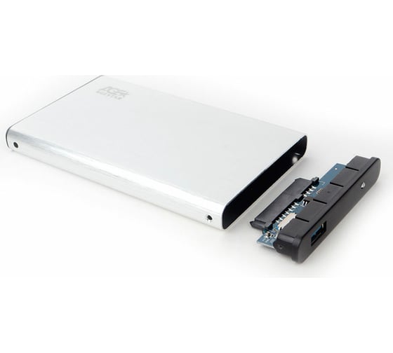 Внешний корпус AgeStar USB 3.0 2.5" SATAIII, алюминий, серебро, 3UB2O9-6G (SILVER) 3UB2O9-6G-SV