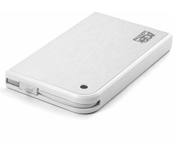 Внешний корпус AgeStar USB 3.0 2.5" SATA, алюминий, белый, безвинтовая констр, 3UB2A14 (WHITE)
