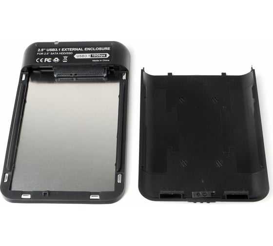 Внешний корпус AgeStar USB 3.1 2.5" SATA, алюминий, серебряный, 31UB2A8-6G (SILVER)