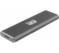 Внешний корпус AgeStar USB 3.1 Type-C M.2 NVME (M-key), алюминий, серый, 31UBNV1C (GRAY) 21213034