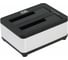 Докстанция AgeStar USB 3.0 2x2,5"/3,5" SATAIII, clone, пластик+алюминий, серебр, 3UBT8 (SILVER) 1