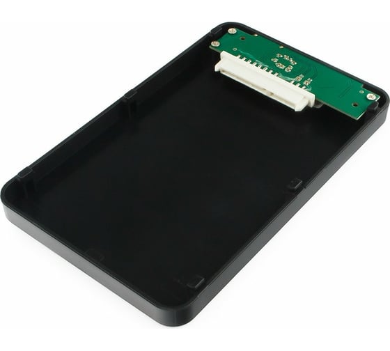 Внешний корпус AgeStar USB 3.0 2.5" SATAIII HDD/SSD, пластик, чёрный, 3UB2P1 (BLACK)