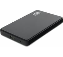 Внешний корпус AgeStar USB 3.0 2.5" SATAIII HDD/SSD, пластик, чёрный. UASP, 3UB2P2 (BLACK) 21212944