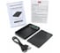 Внешний корпус AgeStar USB 3.0 2.5" SATAIII HDD/SSD, пластик, чёрный. UASP, 3UB2P2 (BLACK) 3