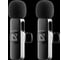 Петличный микрофон DEFENDER Talky-138 wrls, черный, на прищепке, 2шт 64138 1