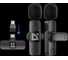 Петличный микрофон DEFENDER Talky-138 wrls, черный, 2шт, адаптер 64152 1