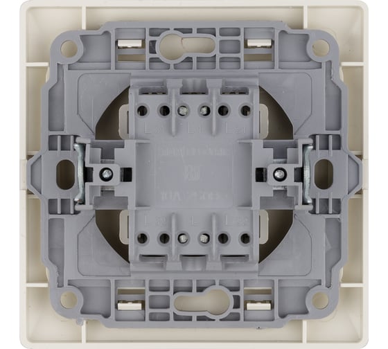 Кнопка для звонка TDM ELECTRIC слоновая кость Ильмень SQ1823-0107