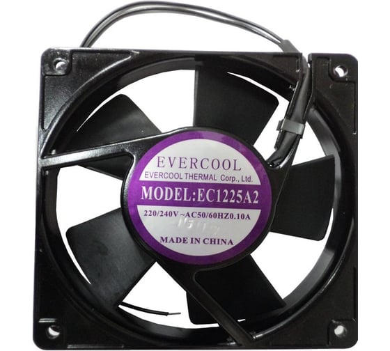 Evercool EVERCOOL Вентилятор 120х120х25 мм, подшипник качения, 220В, 2000 об/мин =EC12025A2HBL 2017250093