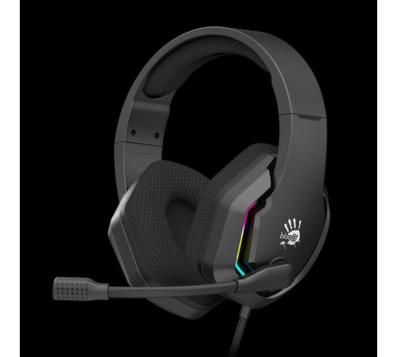 Наушники с микрофоном A4Tech Bloody G260p черный 2м мониторные (G260P 4PIN+USB/BLACK) 1973157