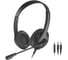 Наушники с микрофоном A4Tech Fstyler FH100 черный 2м накладные (FH100 (STONE BLACK)) 1774490 1