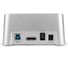 Докстанция AgeStar USB 3.0 2,5/3,5 SATA HDD USB3.0+eSATA, пластик, сереб, 3CBT2-6G (SILVER) 4