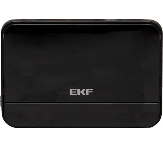 Беспроводной звонок EKF на батарейках Classic 2x1,5В АА, черный, 51 мелод. с индик. 4 ур. DBB-D-003B