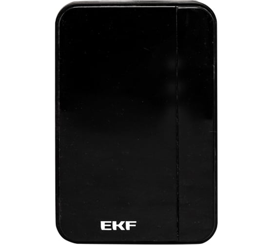Беспроводной звонок EKF в розетку Classic 230В, черный, 51 мелод. с индик. 4 ур. DBS-002B