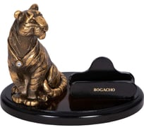 Подставка под телефон BOGACHO Тигресса коричневого цвета 23095/коричневый