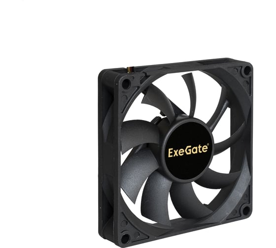 Вентилятор ExeGate EX08015B4P-PWM 80x80x15 мм, 2-Ball двойной шарикоподшипник , 4pin, PWM, 24dBA 288924