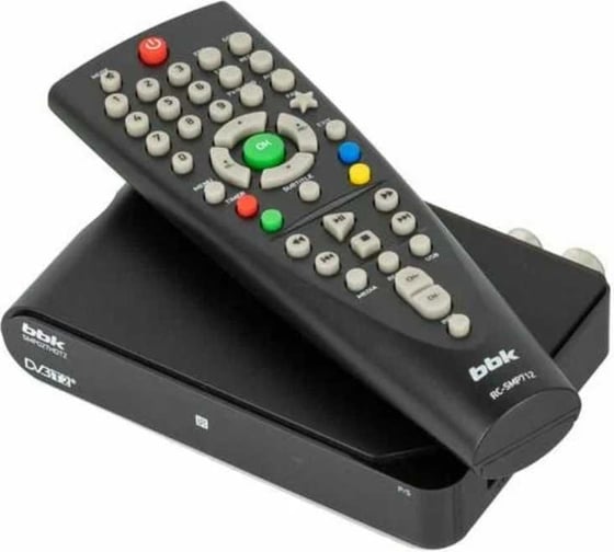 DVB-T2 ресивер bbk SMP027HDT2 черный ЦБ-00001277