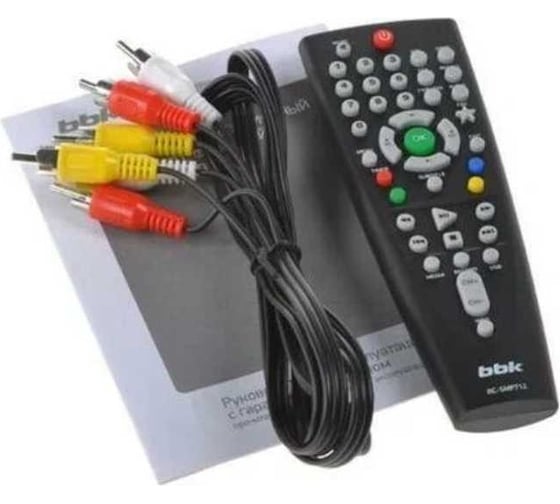 DVB-T2 ресивер bbk SMP027HDT2 черный ЦБ-00001277
