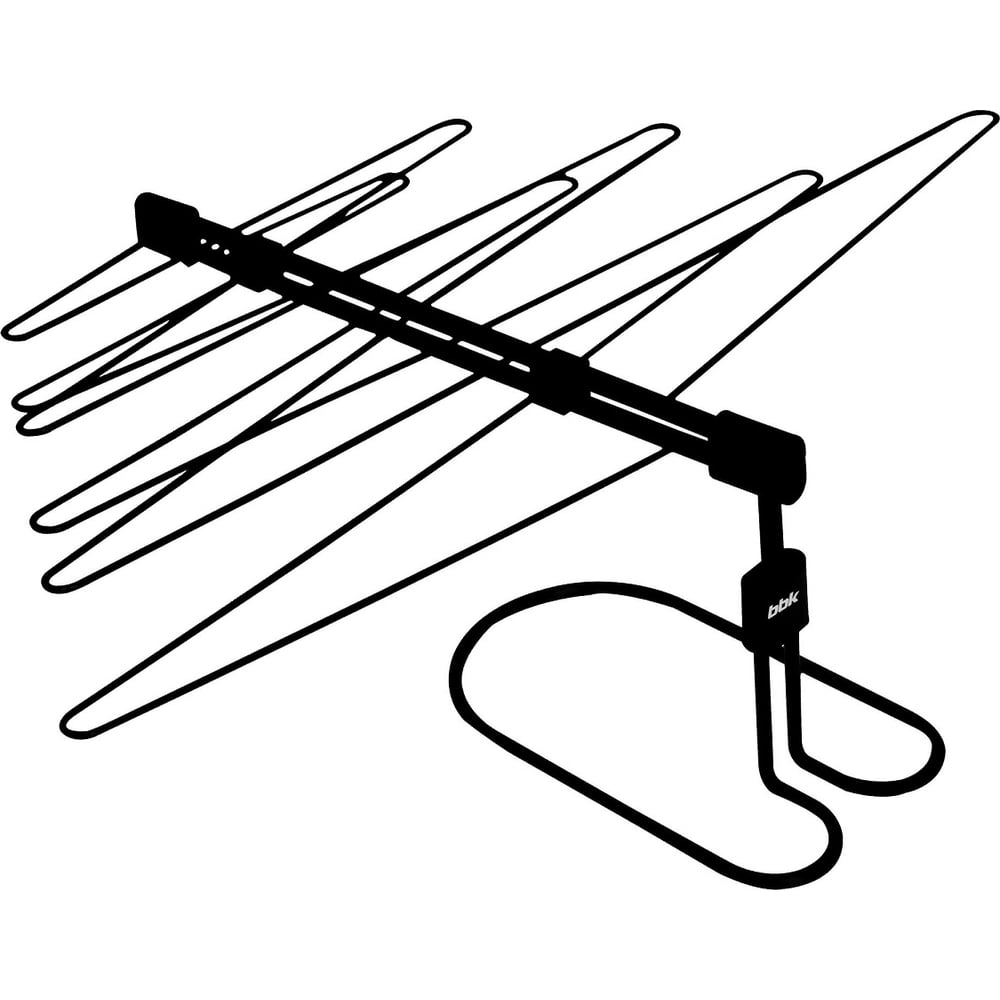 Комнатная антенна bbk DA22 черный 00-00000911 - выгодная цена, отзывы ...