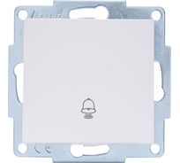 Кнопка звонка Lezard VESNA белый 742-0288-103