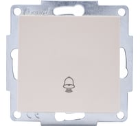 Кнопка звонка Lezard VESNA крем 742-0388-103