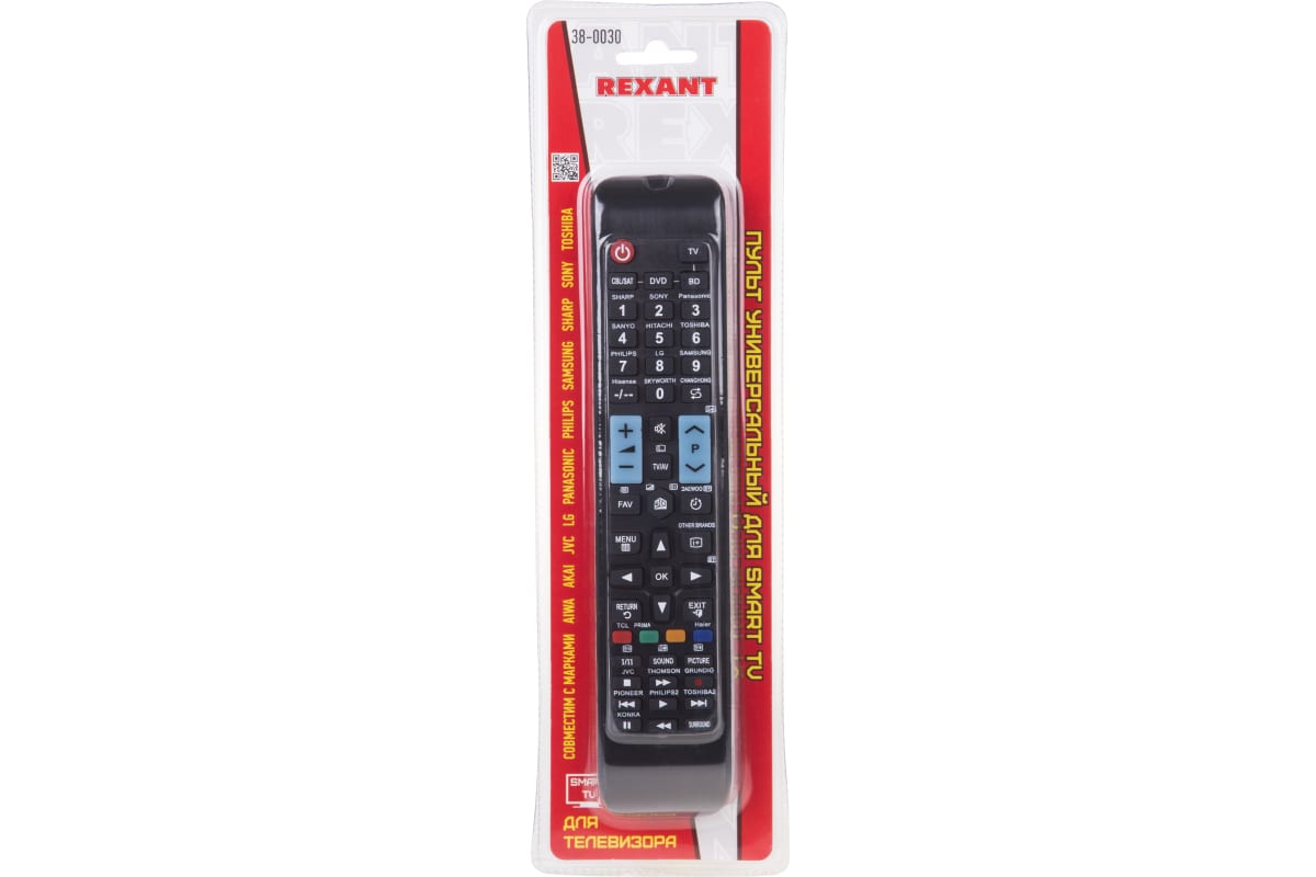 Универсальный пульт для телевизора rexant