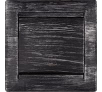 Кнопка звонковая TDM ELECTRIC 6А, старинное серебро, серия "Лама" SQ1815-0627