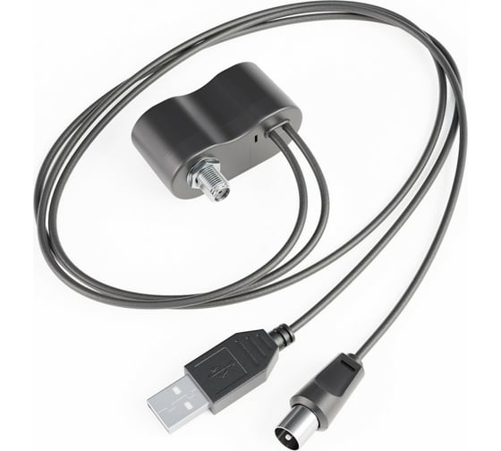 Инжектор питания РЭМО USB BAS-8002 для активных антенн, пакет, черный 27219