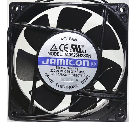 Вентилятор Jamicon JA0925H2S0N 92х92х25 230В С00036537