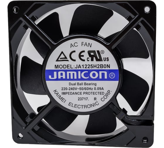 Вентилятор Jamicon JA1225H2B0N 120х120х25 230В С00034203