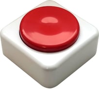 Кнопка звонка Тритон ВЗ1-01 красн.