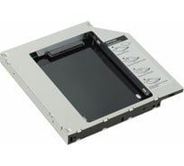 Сменный бокс AgeStar для 2.5" HDD/SSD, SATA-SATA, 12.7 мм, металл-пластик, черный, SSMR2S