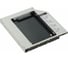 Сменный бокс AgeStar для 2.5" HDD/SSD, SATA-SATA, 9.5 мм, металл-пластик, черный, SSMR2S-1A 1