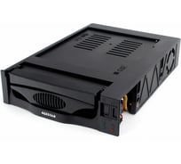 Mobile rack салазки AgeStar 3,5" SATA I/II/III, пластик, черный, SR3P-SW-2F (BLACK)
